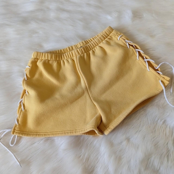 Lemon Lay It On The Line Lounge Shorts - Picture 3 of 5